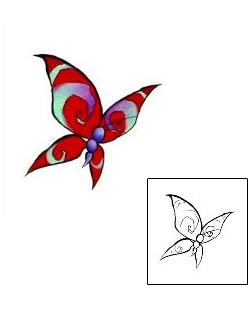 Picture of Bree Butterfly Tattoo