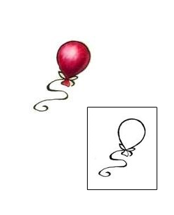 Picture of Party Time Balloon Tattoo