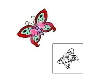 Picture of Lucia Butterfly Tattoo