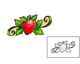 For Women Tattoo Strawberry Tattoo