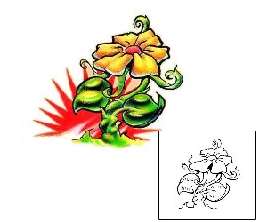 Picture of Felizia Flower Tattoo
