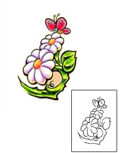 Picture of Filomena Flower Tattoo