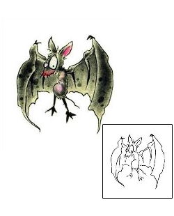 Picture of Barnabus Bat Tattoo