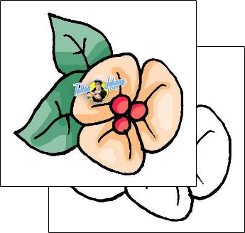 Flower Tattoo plant-life-flowers-tattoos-jaleh-jff-00010
