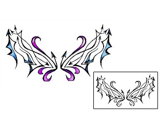 Wings Tattoo Specific Body Parts tattoo | JFF-00043