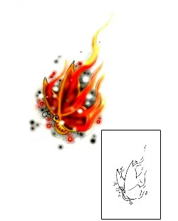 Fire – Flames Tattoo Miscellaneous tattoo | JGF-00012