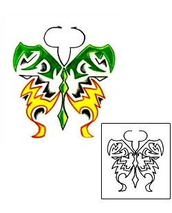 Butterfly Tattoo Insects tattoo | JGF-00013
