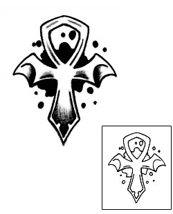 Ankh Tattoo Religious & Spiritual tattoo | JGF-00023