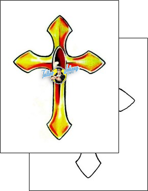 Cross Tattoo religious-and-spiritual-cross-tattoos-joe-gerkin-jgf-00030