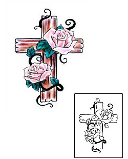 Flower Tattoo Religious & Spiritual tattoo | JGF-00039