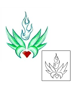 Fire – Flames Tattoo Specific Body Parts tattoo | JGF-00048