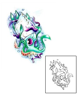 Squid Tattoo Tattoo Styles tattoo | JGF-00055