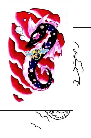 Sea Creature Tattoo jgf-00057