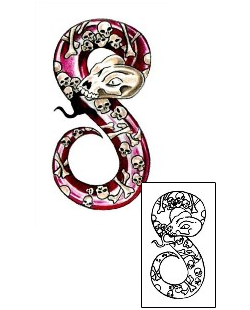 Snake Tattoo Horror tattoo | JGF-00066