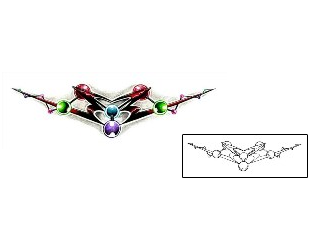 Lower Back Tattoo Specific Body Parts tattoo | JGF-00083