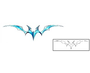 Bat Tattoo Specific Body Parts tattoo | JGF-00085