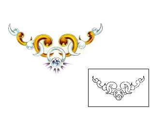 Lower Back Tattoo Specific Body Parts tattoo | JGF-00114