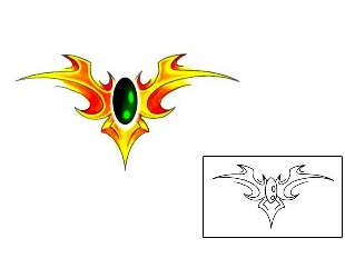 Lower Back Tattoo Specific Body Parts tattoo | JGF-00132
