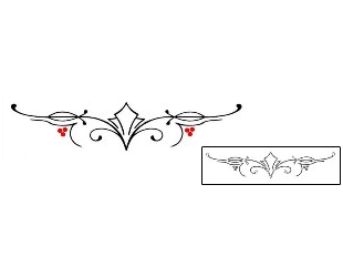 Lower Back Tattoo Specific Body Parts tattoo | JGF-00137
