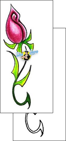 Flower Tattoo plant-life-flowers-tattoos-joe-gerkin-jgf-00172