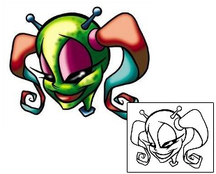 Alien Tattoo Tattoo Styles tattoo | JHF-00002