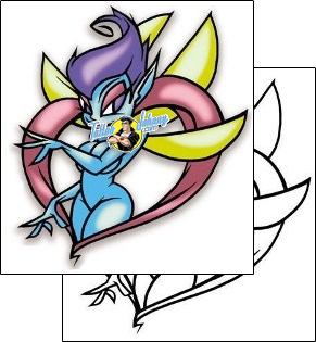 Woman Tattoo fantasy-tattoos-jeremy-harburn-jhf-00021