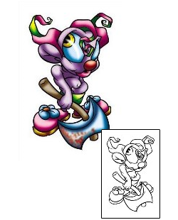 Clown Tattoo Tattoo Styles tattoo | JHF-00033