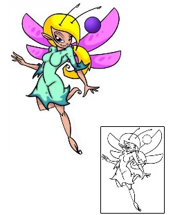 Cartoon Tattoo Luana Fairy Tattoo