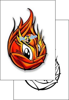 Fire – Flames Tattoo miscellaneous-fire-tattoos-jeremy-harburn-jhf-00053