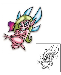 Cartoon Tattoo Migdalia Fairy Tattoo