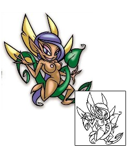 Cartoon Tattoo Deedee Fairy Tattoo