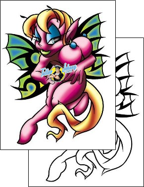 Bat Tattoo fairy-tattoos-jeremy-harburn-jhf-00128