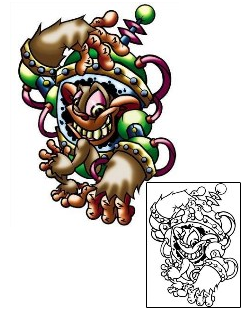 Monkey Tattoo Tattoo Styles tattoo | JHF-00171