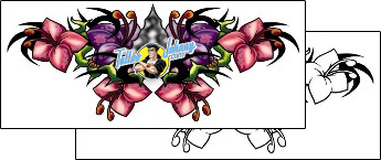 Hibiscus Tattoo plant-life-vine-tattoos-jeremy-harburn-jhf-00179