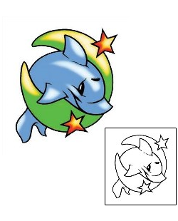 Dolphin Tattoo Tattoo Styles tattoo | JHF-00183