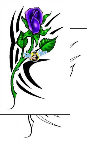 Flower Tattoo plant-life-flowers-tattoos-john-bergin-jif-00044