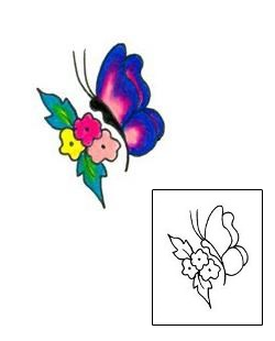 Butterfly Tattoo Insects tattoo | JJF-00004