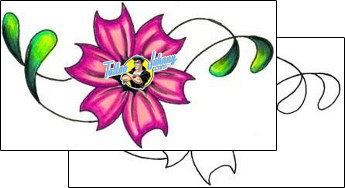 Flower Tattoo plant-life-flowers-tattoos-jennifer-james-jjf-00009