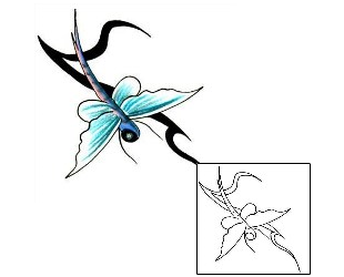 Dragonfly Tattoo Insects tattoo | JJF-00013