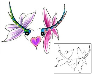 Dragonfly Tattoo For Women tattoo | JJF-00030