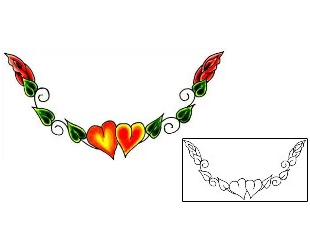 Picture of Specific Body Parts tattoo | JJF-00033