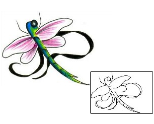 Dragonfly Tattoo Insects tattoo | JJF-00049
