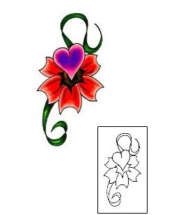 Picture of Plant Life tattoo | JJF-00068
