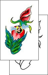 Heart Tattoo flower-tattoos-jennifer-james-jjf-00069