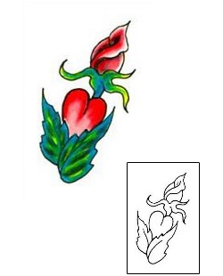 Rose Tattoo Plant Life tattoo | JJF-00069