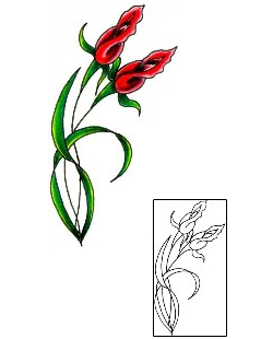Picture of Plant Life tattoo | JJF-00112