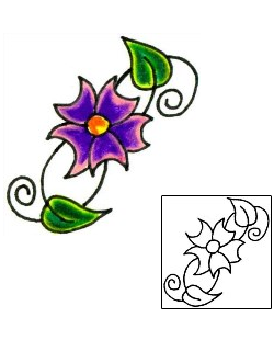 Picture of Plant Life tattoo | JJF-00116