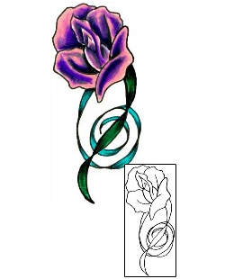 Picture of Plant Life tattoo | JJF-00120