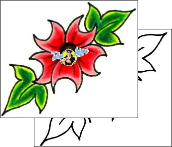 Flower Tattoo plant-life-flowers-tattoos-jennifer-james-jjf-00123