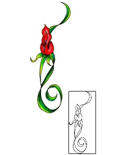 Picture of Plant Life tattoo | JJF-00124